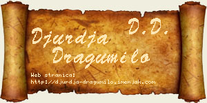 Đurđa Dragumilo vizit kartica
